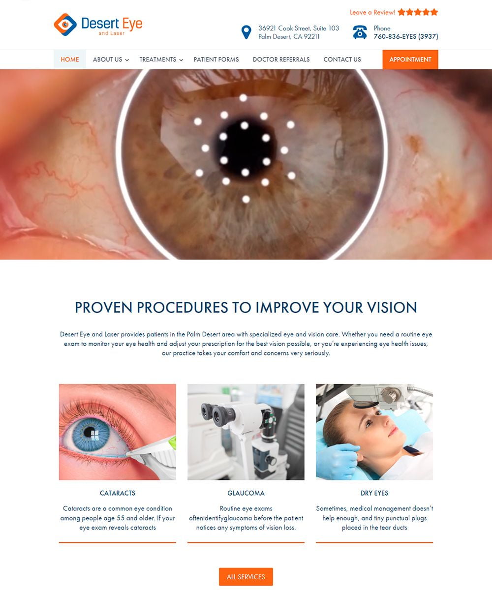 Desert Eye and Laser