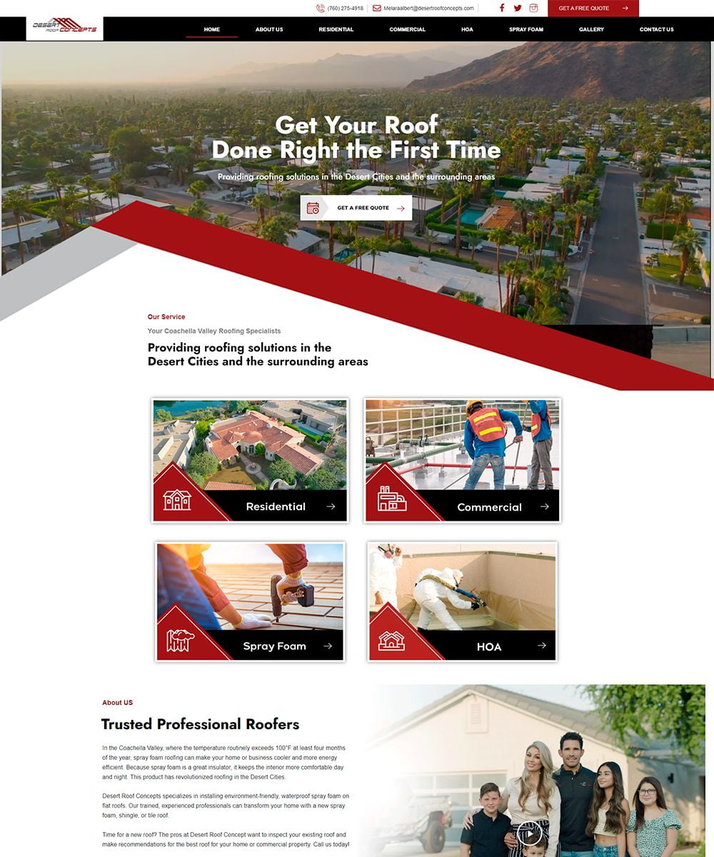 Desert Roof Concepts