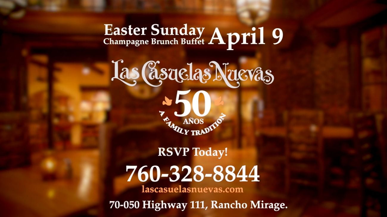 Las Casuelas Nuevas - Easter Sunday- April 9